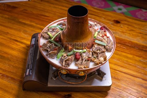 铜锅涮肉,中国菜系,食品餐饮,摄影,汇图网www.huitu.com