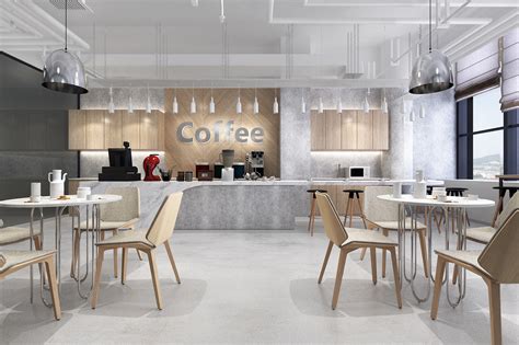 咖啡厅效果图|空间|家装设计|中加睿吉设计曹欹 - 原创作品 - 站酷 (ZCOOL)