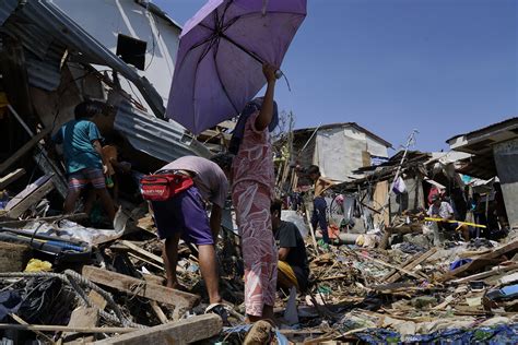 组图：超强台风“海燕”肆虐菲律宾 或造成万人死亡_中保网