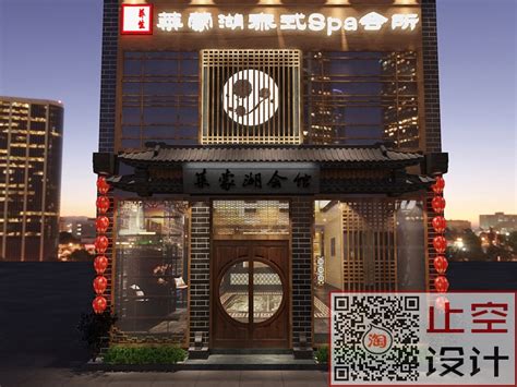 21-12中式餐厅门头20113d模型下载-【集简空间】「每日更新」