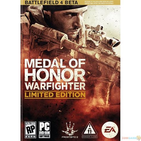 《荣誉勋章：战士》英国版游戏封面曝光_3DM单机