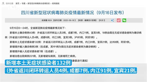 9月15日四川新增本土确诊43例无症状132例_凤凰网视频_凤凰网