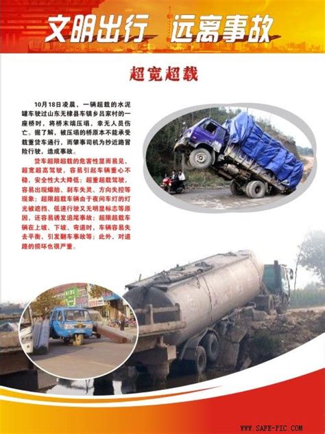 预防交通事故安全知识宣传栏展板图片下载_红动中国