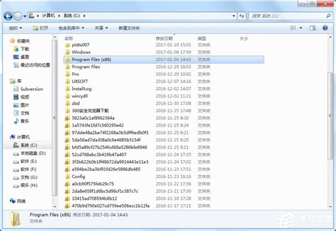 Windows7怎么C盘有2个Program Files文件夹？ - 系统之家