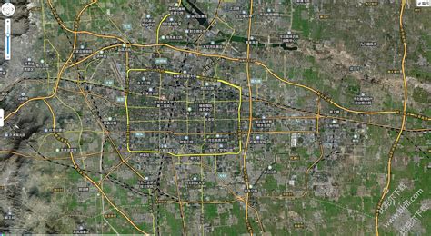 2019北斗卫星航拍全国城镇地图 在经管和档案部门保存今后依据