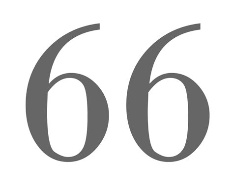 Number 66 Clipart Transparent PNG Hd, Number 66, 66, Number, Arractive ...