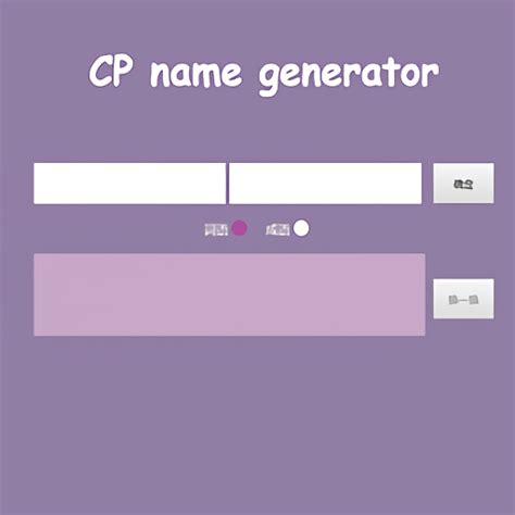 cp name generator(cp名自动生成器)图片预览_绿色资源网