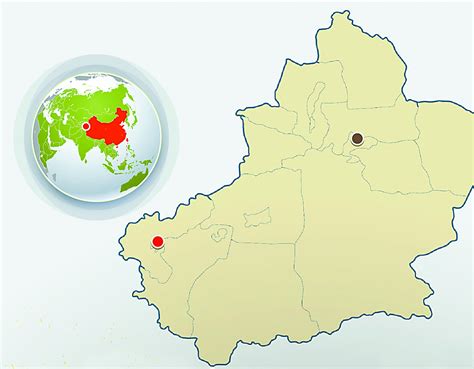 喀什各县分布地图,阿克苏各个县城,喀什版_大山谷图库