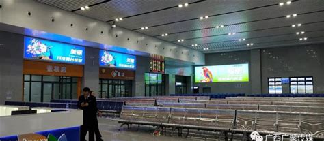 贺州火车站新站房正式开门迎客_候车