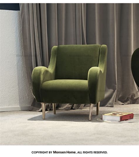 爱依瑞斯 ARIS 现代客厅功能单人沙发_设计素材库免费下载-美间设计
