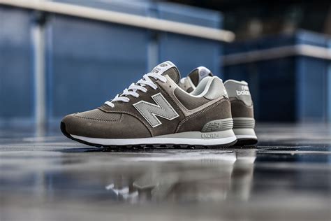 New Balance 574 Luxe Leather in White for Men | Lyst
