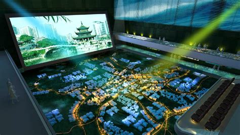 VR电子沙盘系统_大屏3D交互展示-北京四度科技有限公司