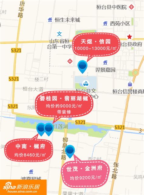 桓台县城区地图,(第8页)_大山谷图库