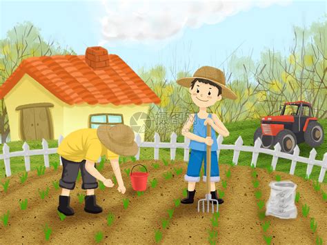 劳动的农民插画图片下载-正版图片400141023-摄图网