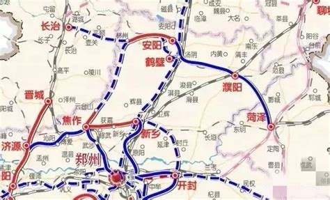 济郑高铁濮阳至鲁豫省界段铺轨完成-大河新闻