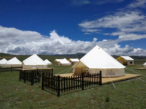 甘孜州首家星空帐篷营地落户理塘汉戈村