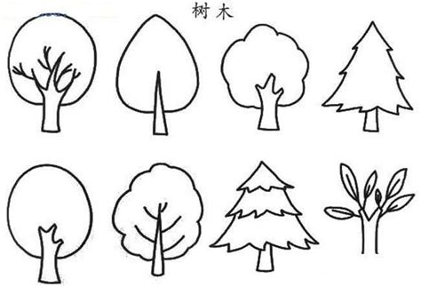 5-6岁儿童画教程 大树的画法图解教程（齐白石多少岁学画画） - 有点网 - 好手艺