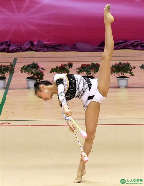 中国女子艺术体操英姿_人人文学网