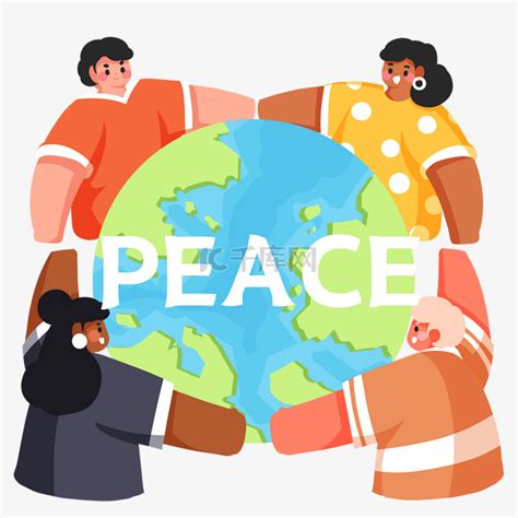 世界和平全世界人民倡导和平素材图片免费下载-千库网