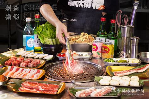 美食摄影 | 创意韩式烤肉套餐菜品拍摄_创森摄影-站酷ZCOOL