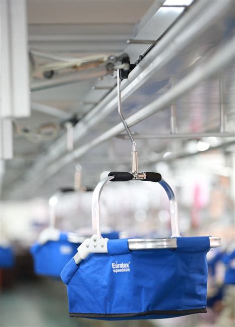 ED3000吊篮式自动吊挂流水线系统 - 服装智能吊挂系统 - 产品中心 ...