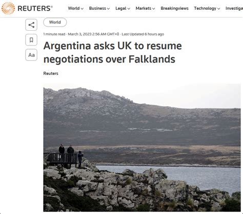 阿根廷外交部长当面通知英国外交大臣：取消“福拉多里-邓肯协议”，重启马岛主权谈判