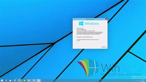 Windows 10 Build 9888 Spotted Online with Kernel Version 10
