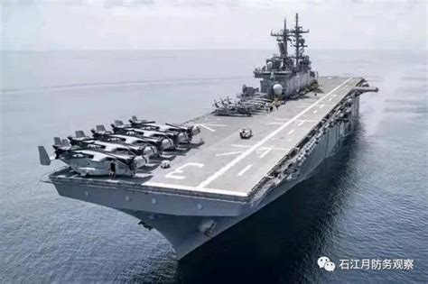 官宣！人民海军第三艘075型两栖攻击舰亮相_腾讯视频