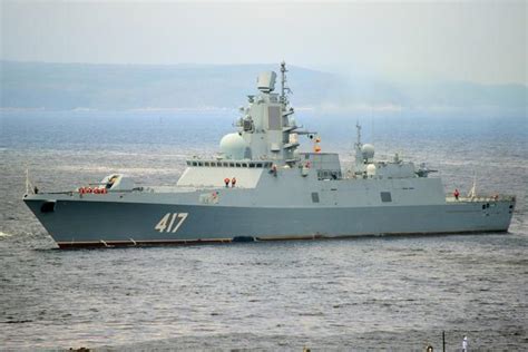 俄罗斯海军第三艘22350型护卫舰展开首次海试_元帅_正式服役_戈洛夫科