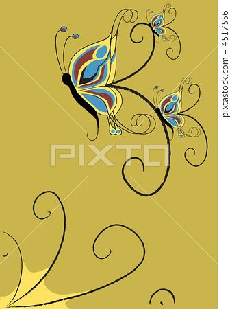 floral design, flower pattern, textile - Stock Illustration [4517556 ...
