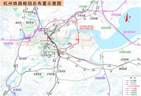 位置定了！杭州规划新建一条高铁线路，串联起萧山机场站和江东站_好地网