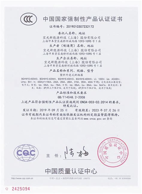 宝光新能源科技(上海)股份有限公司