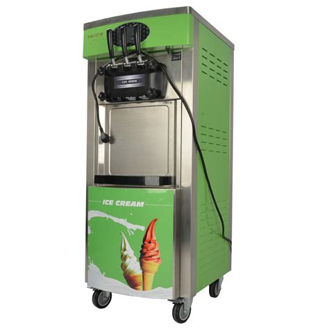 新款冰激凌机广绅冰激凌机台式立式冰激凌甜筒机全自动甜筒机商用_虎窝拼