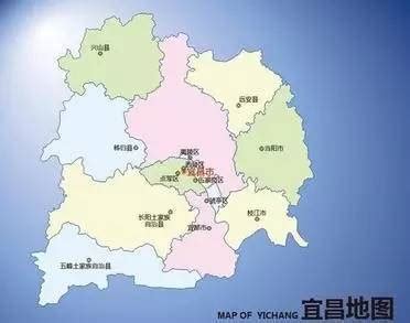 宜昌城区划分地图,宜昌城区,宜昌五区划分图_大山谷图库