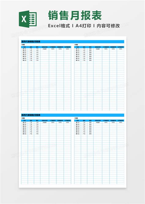经营情况月报表Excel模板免费下载相关文章列表 - 羊PPT