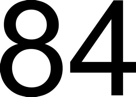 84 — восемьдесят четыре. натуральное четное число. в ряду натуральных ...