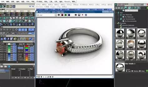 珠宝设计科普，盘点珠宝首饰设计三维建模常用软件-优概念