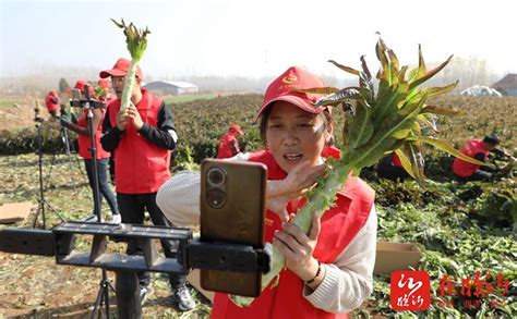 我们的新时代丨沂南：志愿者助农直播拓销路-在临沂