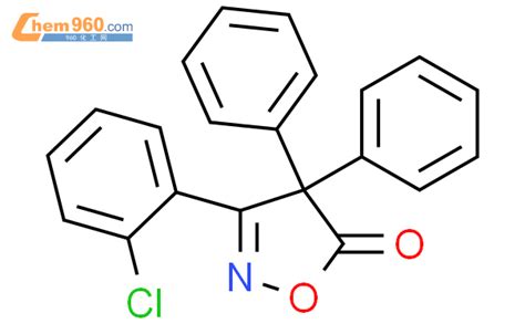104502-03-6,5(4H)-ISOXAZOLONE, 3-(2-CHLOROPHENYL)-4,4-DIPHENYL-化学式、结构式 ...