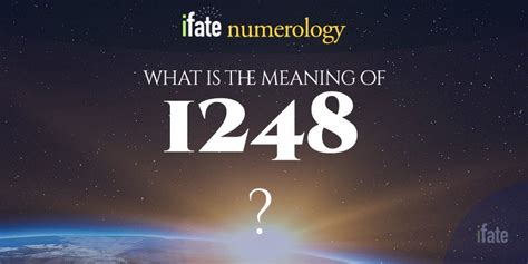 Number The Meaning of the Number 1248