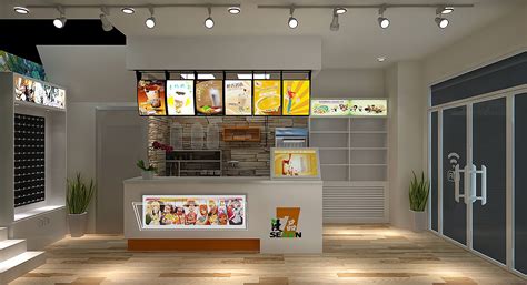 奶茶店设计，奶茶VI设计，品牌策划，餐饮品牌设计|空间|家装设计|英加品牌 - 原创作品 - 站酷 (ZCOOL)
