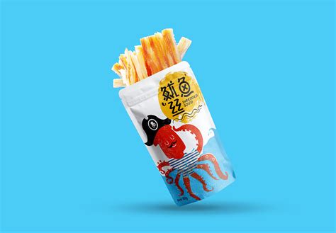 烤鱼片 鱿鱼丝 袋装系列包装设计|平面|包装|etingjune_原创作品-站酷ZCOOL