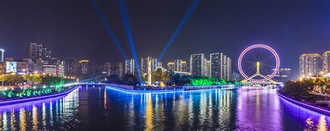 感受上帝视角的天津滨海新区美景！