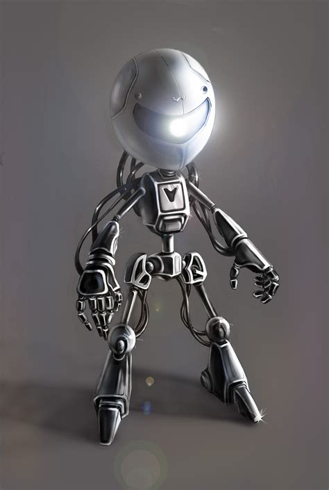 机器人1号|插画|概念设定|yuzhiborui - 原创作品 - 站酷 (ZCOOL)