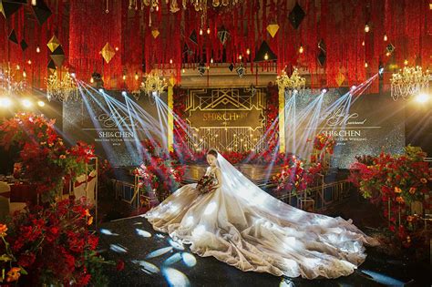 中式婚礼效果图|空间|展陈设计|小疯子陈小洁 - 原创作品 - 站酷 (ZCOOL)