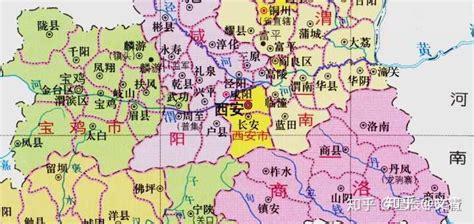 咸阳市与西安市行政划分，有没有咸阳和西安的边界具体划分地图？ - 知乎