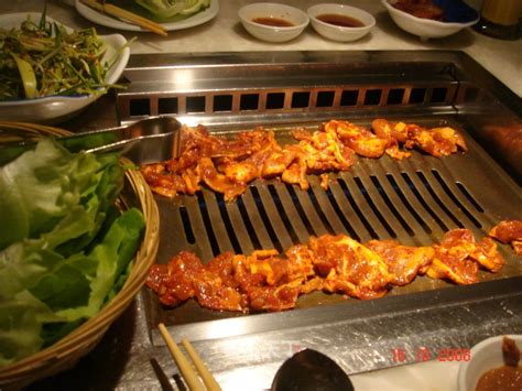 BBQ韩国烧烤摄影高清图片 - 爱图网