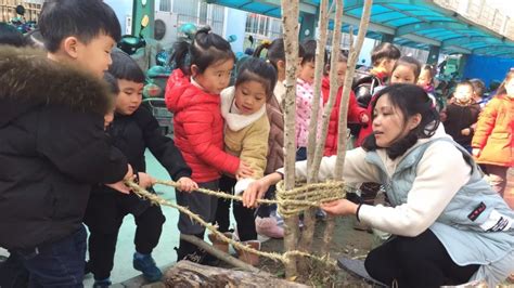 【秋收冬藏】实验幼儿园：我给小树送温暖_绳子