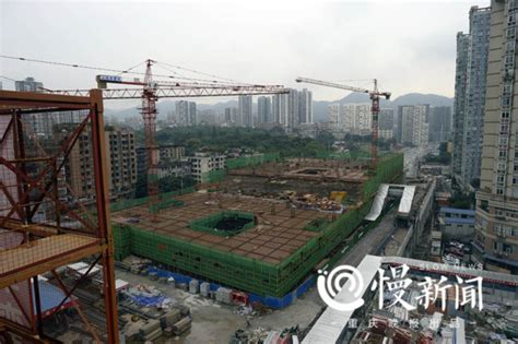 重庆沙坪坝综合换乘枢纽主体完工 已开始装修_大渝网_腾讯网