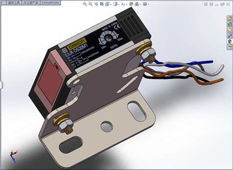 欧姆龙光电传感器E3JK-DS30M13D模型下载_三维模型_SolidWorks模型 - 制造云 | 产品模型